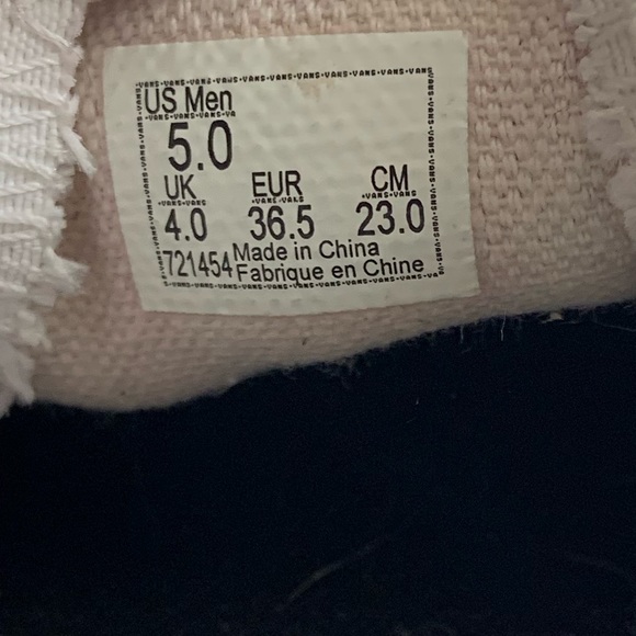 Vans OTW SK8 Suede Checkered Slip-Ons Womens 6.5 - Picture 6 of 6